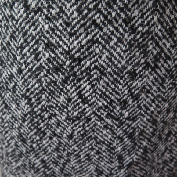 Pink Tartan Herringbone Tweed Skirt - Picture 3 of 8